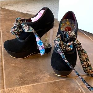 Irregular choice Glissade Ballerina wedges